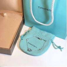 Tiffany Elsa Peretti Diamonds By The Yard Open Heart Ladies Silver Bracelet