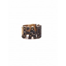 Dior JAdior Limited Edition Black Logo Star Engraving Ladies Brass Ring