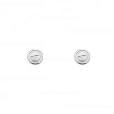 Carteri Love Screw Motifs Earring White Gold