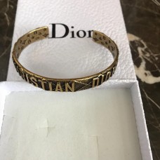 Dior Logo Pattern Brass Cuff Bracelet Price