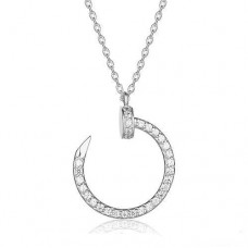 Cartier Juste Un Clou Pendant White Gold Diamonds