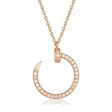 Cartier Juste Un Clou Pendant Pink Gold Diamonds