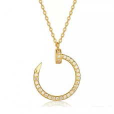 Cartier Juste Un Clou Necklace Yellow Gold Diamonds