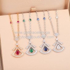 Bvlgari Divas Dream Openwork Elements Necklace With Diamonds Copy