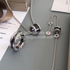Bvlgari Save the Children Set in Sterling Silver and Black Ceramic Shop
