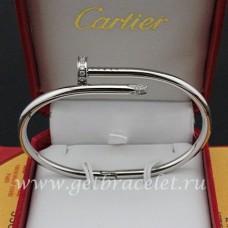 Cartier Juste Un Clou Bracelet White Gold Diamonds