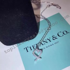 Tiffany Paloma Picasso Loving Heart Pendant Necklace Sterling Silver Diamonds Sale