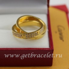 Cartier LOVE Ring Yellow Gold Diamonds