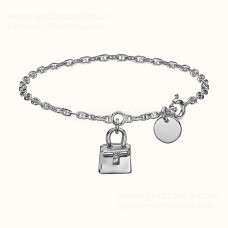 Hermes Birkin Bracelet in Sliver US Sale