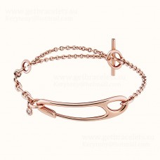 Hermes Chaine DAncre Punk Bracelet With 1 Diamond Jewellery