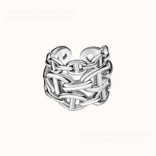Hermes Chaine dancre Enchainee Rings White Gold/Yellow Gold/Rose Gold Jewellery