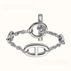 Hermes Farandole Bracelet in Sliver High-End Fine Women