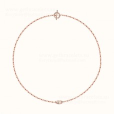 Hermes Farandole Necklace White Gold/Pink Gold