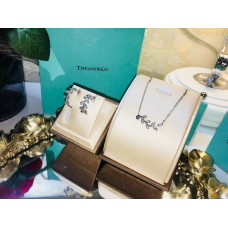 Tiffany Paloma Picasso Necklace Earrings Olive Leaf Diamonds Pendant Jewelry UK