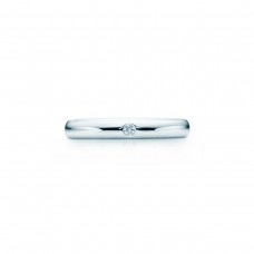 Tiffany Elsa Peretti Platinum 925 Silver Band Ring