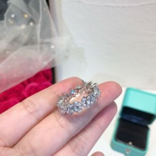 Tiffany Victoria White Gold Alternating Ring Female Diamonds Selling
