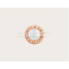 BVLGARI BVLGARI MAKE YOUR PAIR Rose Gold Single Earrings Set with Mother-of-Pearl