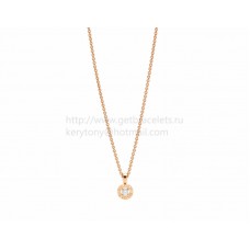 BVLGARI BVLGARI Pink Gold Diamond Necklace