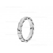 BVLGARI Serpenti Viper Wedding Band in 18k White Gold