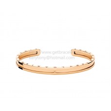 Bvlgari B.zero1 Rose Gold Cuff Bracelet