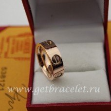 Cartier Love Ring Pink Gold