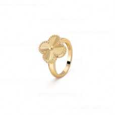 Van Cleef Arpels Alhambra Ring Yellow Gold