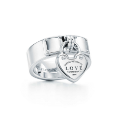 Return To Tiffany Love Lock Ring Sterling Silver