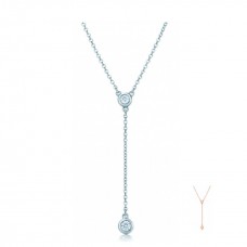 Tiffany Elsa Peretti Diamonds By The Yard Necklace Women Women